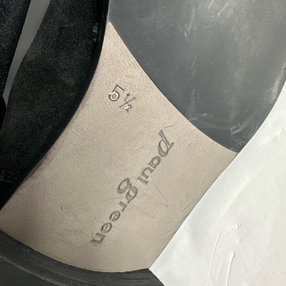 NWT Paul Green Jax Women Black Suede Chelsea Boots size 5.5 - Picture 6 of 7
